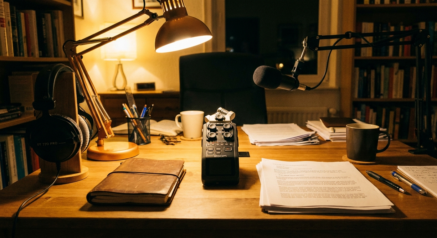 Storyboarding an Investigative True Crime Podcast